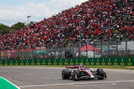 Zhou Imola F1 2022
