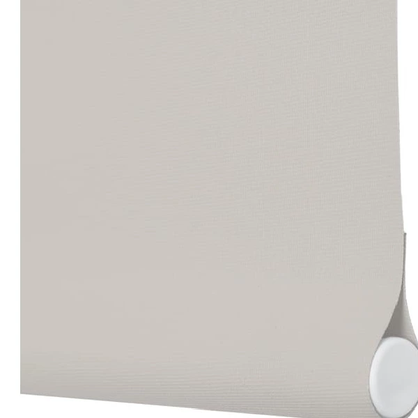 Estor enrollable opaco térmico con cadena Mambo poliéster liso beige INSPIRE de 120x190cm
