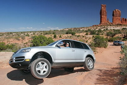 Volkswagen Touareg Adventure, jornadas de offroad en Utah