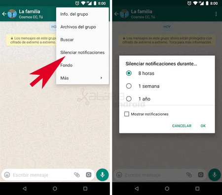 Como eliminar notificacion discount de mensaje de voz