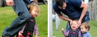 Una madre inventa un arnés para que su hijo con parálisis cerebral pueda caminar