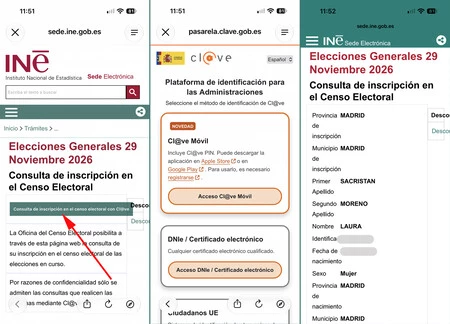 Censo Electoral Ine