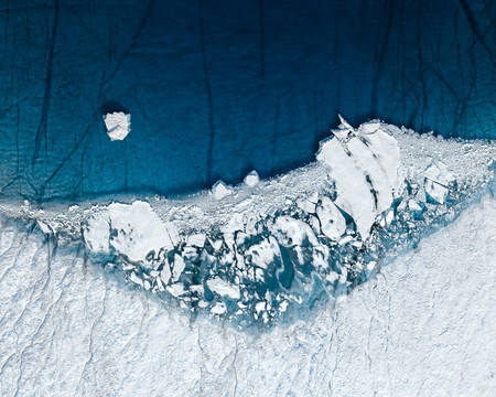 ‘Twoº’: Fotografía aérea para denunciar las consecuencias del calentamiento global en el Ártico y su impacto en el planeta
