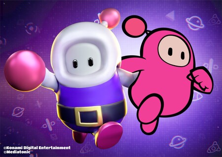Fall Guys y Super Bomberman R Online se unen en una colaboración especial para intercambiar sus personajes entre ambos juegos