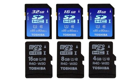 Toshiba presenta las tarjetas SDHC más rápidas del mundo