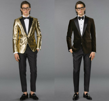 Es la primavera-verano 2016 de Dsquared2, pero bien podría servirnos para Nochevieja, así que atentos