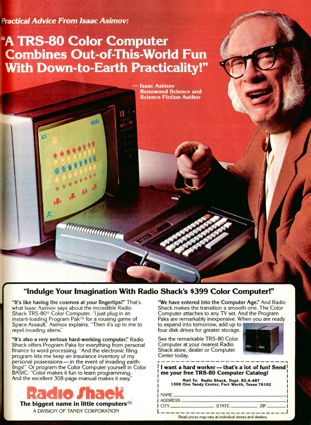 Isaac Asimov predijo cómo sería el mundo en 2019 hace 35 años (y no lo