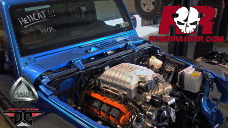 ¿Qué tal un Jeep Wrangler con motor de Hellcat?