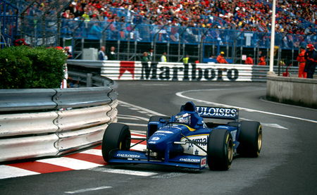 Ligier JS43 Mugen Honda - Mónaco 1996 - Olivier Panis