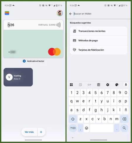Google Wallet Captura Actualizacion