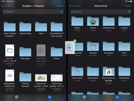iPadOS 13 のファイル