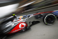 Michael Schumacher y Lewis Hamilton lideran la tabla de tiempos