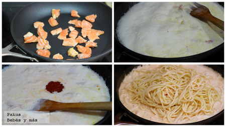 espaguetis de la pantera rosa