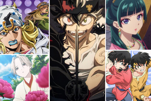 Los jinetes de 'Steel Ball Run', la magia de 'Black Clover', y más dosis de boticaria. Los animes más anticipados de otoño de 2026 y dónde se pueden ver en streaming 