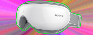 Parece un VR, pero es un masajeador para ojos: cuesta 999 pesos, reproduce música y hasta te ayuda con la migraña 