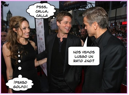 Angelina Jolie y George Clooney no se llevan muy bien