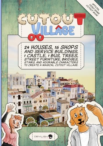 Cutout Village: Official Video Game Cutout Book (Cutout Village: A Cutout Book Series)
