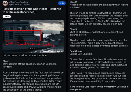 One Piece Localiizacion