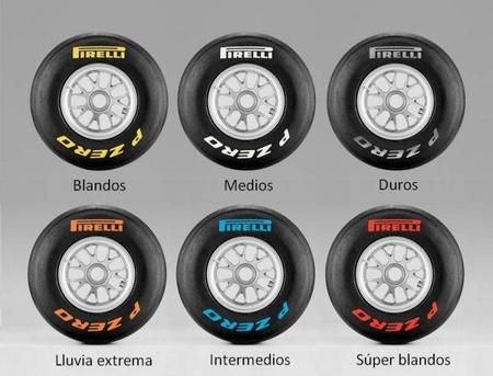 Pirelli desvela los compuestos para los próximos tres grandes premios