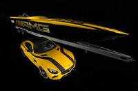 Cigarette Racing 50 Marauder GT S Concept, la reencarnación náutica del Mercedes-AMG GT S