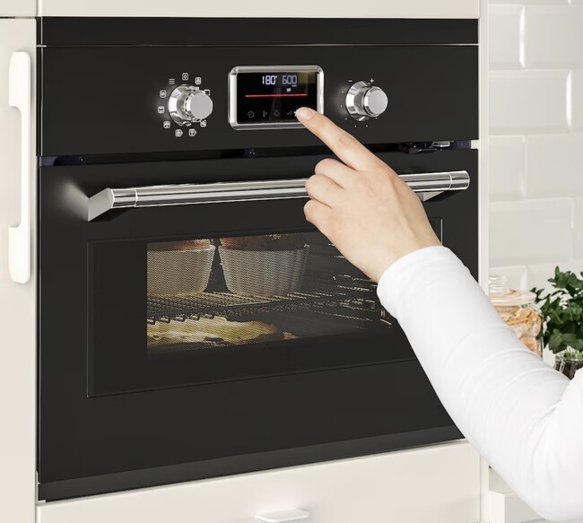FORNEBY Microondas combi+horno aire forzado