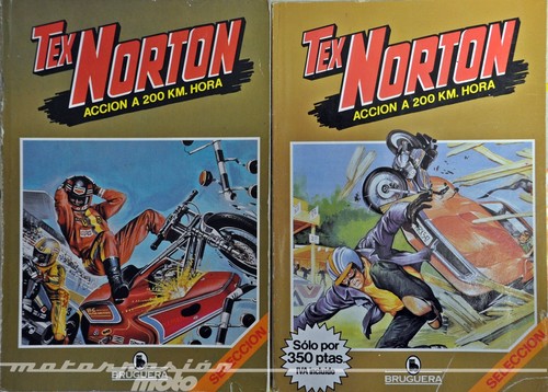 Especial comics y motos: Tex Norton, acción a 200 km/h