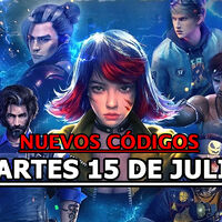 Free Fire MAX, códigos gratuitos para el Martes 15 de julio 