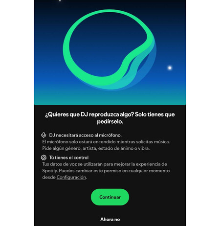 Permisos Spotify