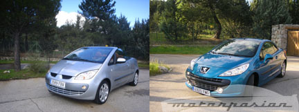 Comparativa: Colt CZC 1.5 16v contra 207 CC 1.6 VTi (parte 1)