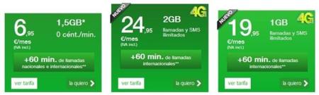Amena hace definitiva la subida de 500 megas en las tarifas con llamadas ilimitadas