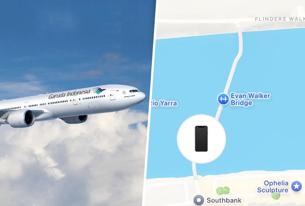 Un iPhone robado en pleno vuelo acabó delatando a toda la tripulación. Su rastro los siguió desde el avión de Indonesia hasta un hotel de Australia Un iPhone robado en pleno vuelo acabó delatando a toda la tripulación. Su rastro los siguió desde el avión de Indonesia hasta un hotel de Australia