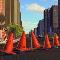 Como en Toy Story: los conos que se mueven solos ya son una realidad en China 