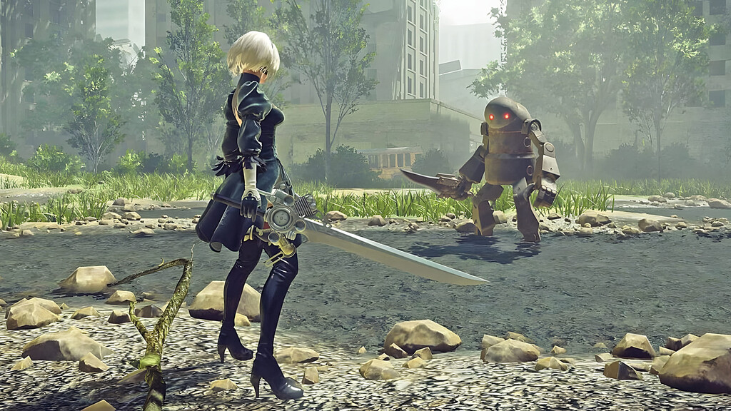 Es una seña de identidad de NieR Automata, pero los múltiples finales del RPG nacieron de una obligación 