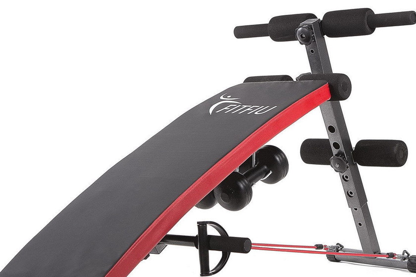 Banco de abdominales plegable de Fitfiu por 29,99 euros y envío gratis en la superweek de eBay