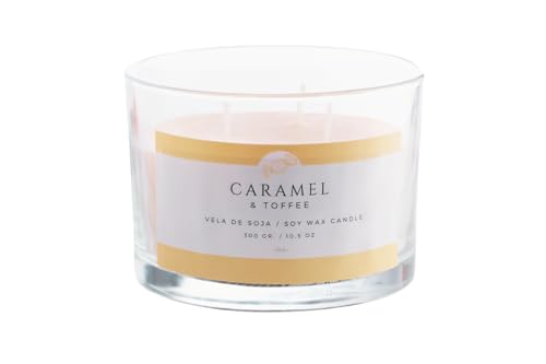 MERECUMBÉ Vela Aromática Grande | Aroma Caramelo |
