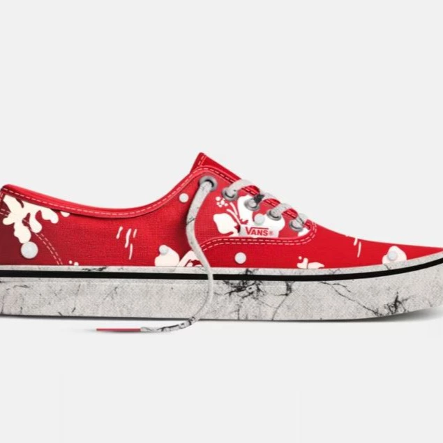 Vans LX Authentic 44 para Mujer Estampado / Blanco

