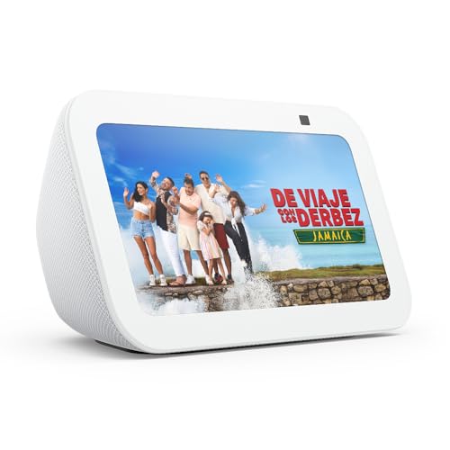 Amazon Echo Show 5 (modelo más reciente), Pantalla inteligente con graves más profundos y sonido más claro