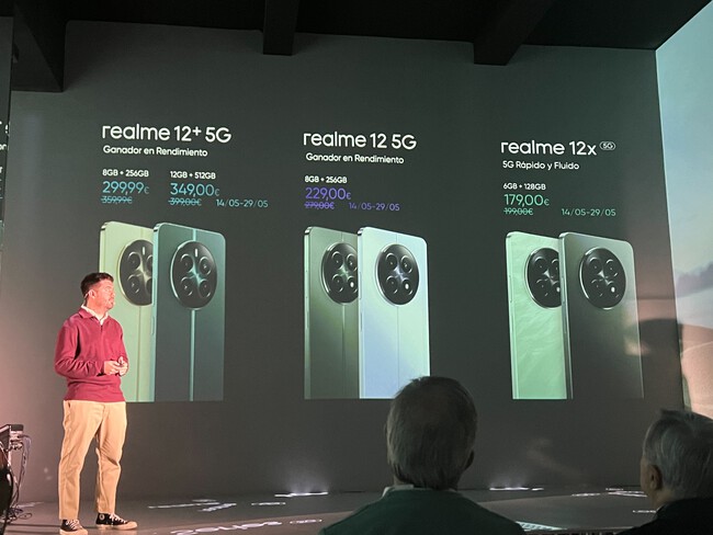 Realme 12, Realme 12+ y Realme 12X: la gama media de Realme se renueva ...