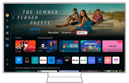 Bloquear apps del televisor Samsung