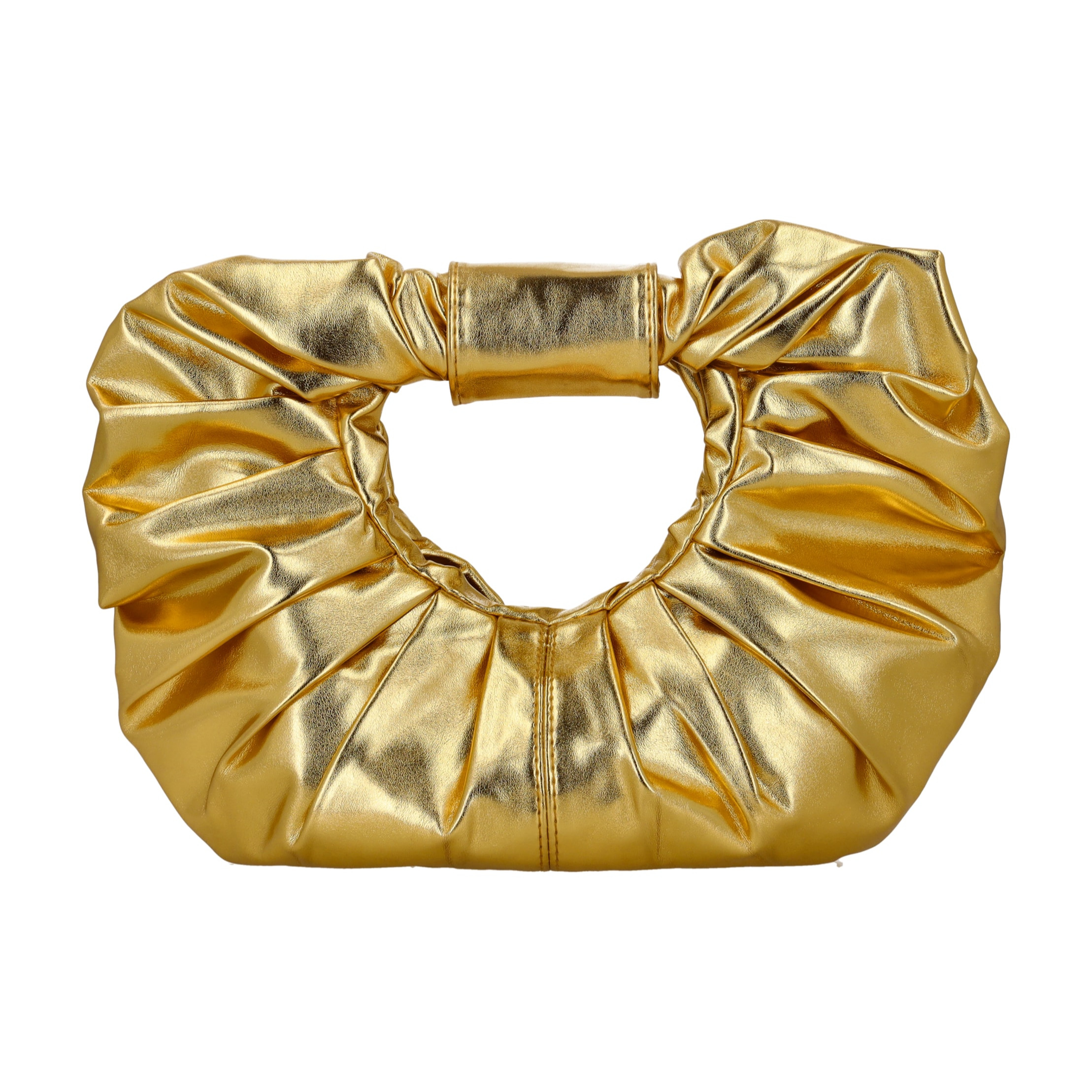 Bolso de noche faina en Oro
