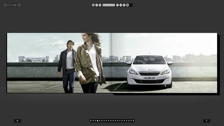 Catálogo web de Peugeot