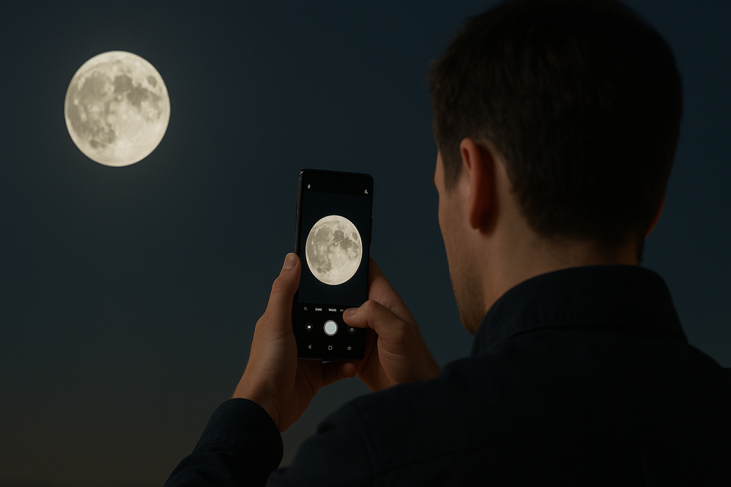 No, no es IA: así consigue el Galaxy S25 Ultra captar todos los detalles cuando fotografías la luna