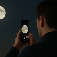 El Galaxy S25 Ultra clava las fotos de la luna y lo hace sin necesidad de usar IA