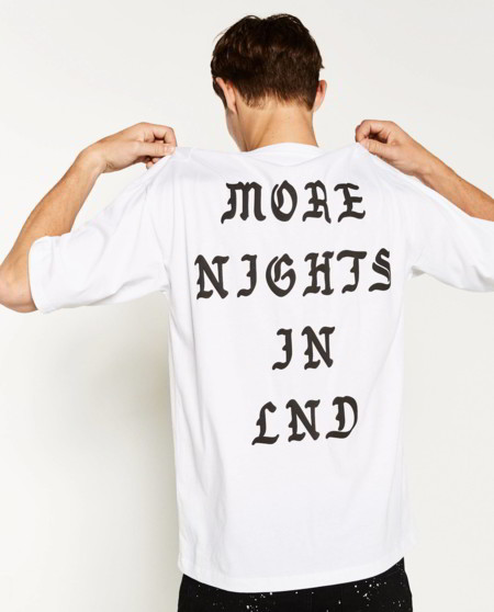 La tipografía también es tendencia en otoño y Zara apuesta por las letras góticas