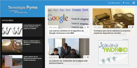 Nueva versión para tablets de Tecnología Pyme