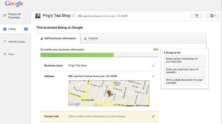 Google Places para los negocios se rediseña para ser más sencillo