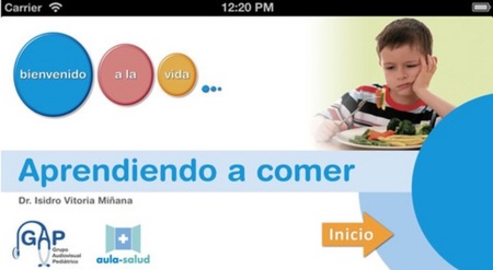 Aprendiendo a comer, app sobre nutrición infantil