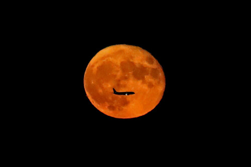 Lua Do Veado vista na Terra