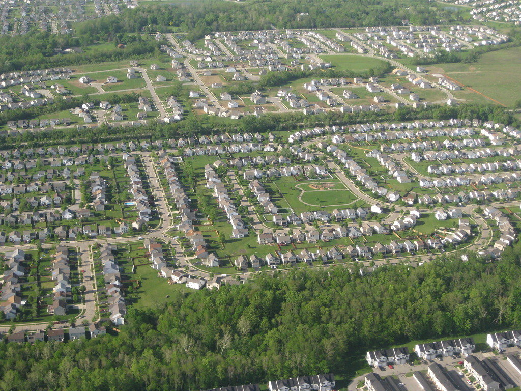Nada de lo que ves es real. Este barrio no existe, lo inventó Boeing para esconderse en la Segunda Guerra Mundial 