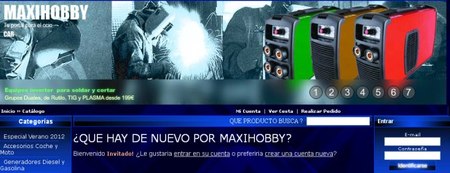 Maxihobby un portal de ocio con descuentos y liquidaciones